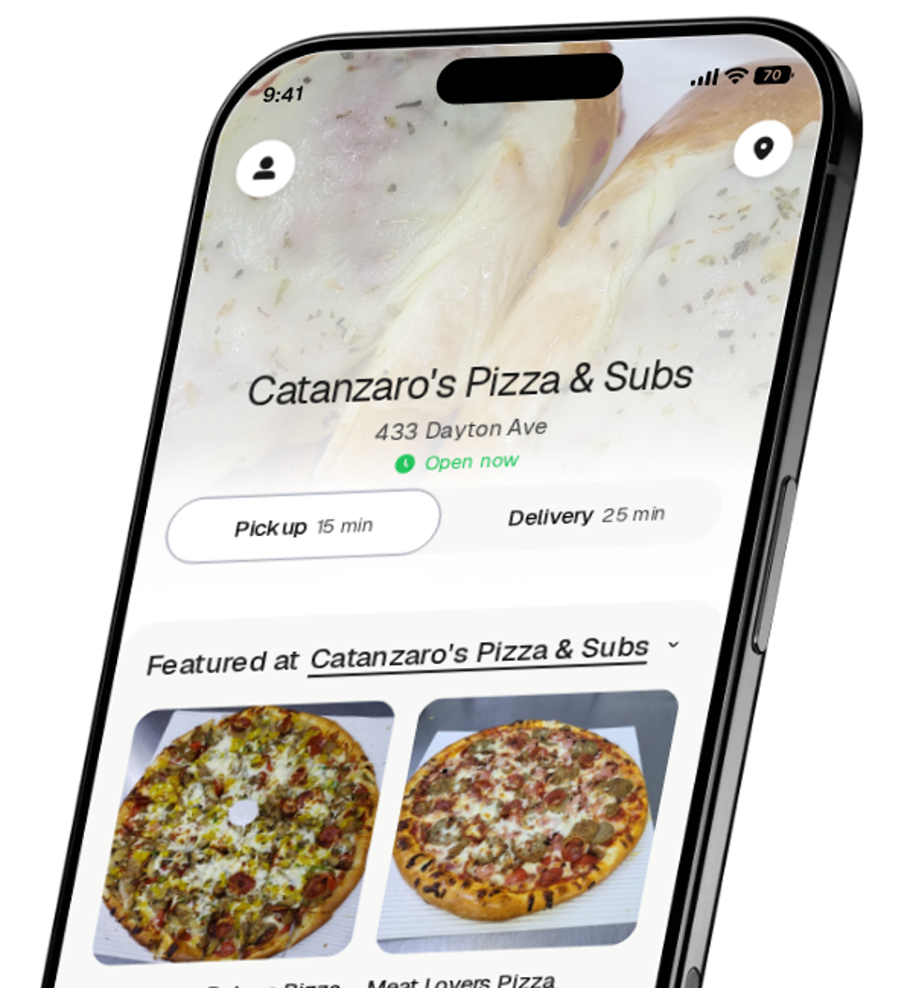 Catanzaro's Pizza & Subs app preview