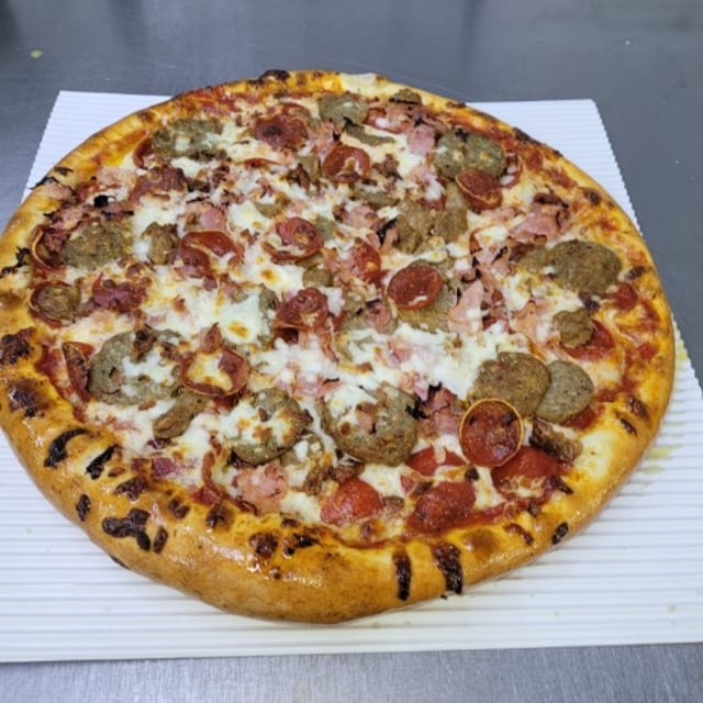 Meat Lovers Pizza.